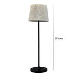 Lámpara de Mesa Táctil Atenuable Leonero CCT Beige