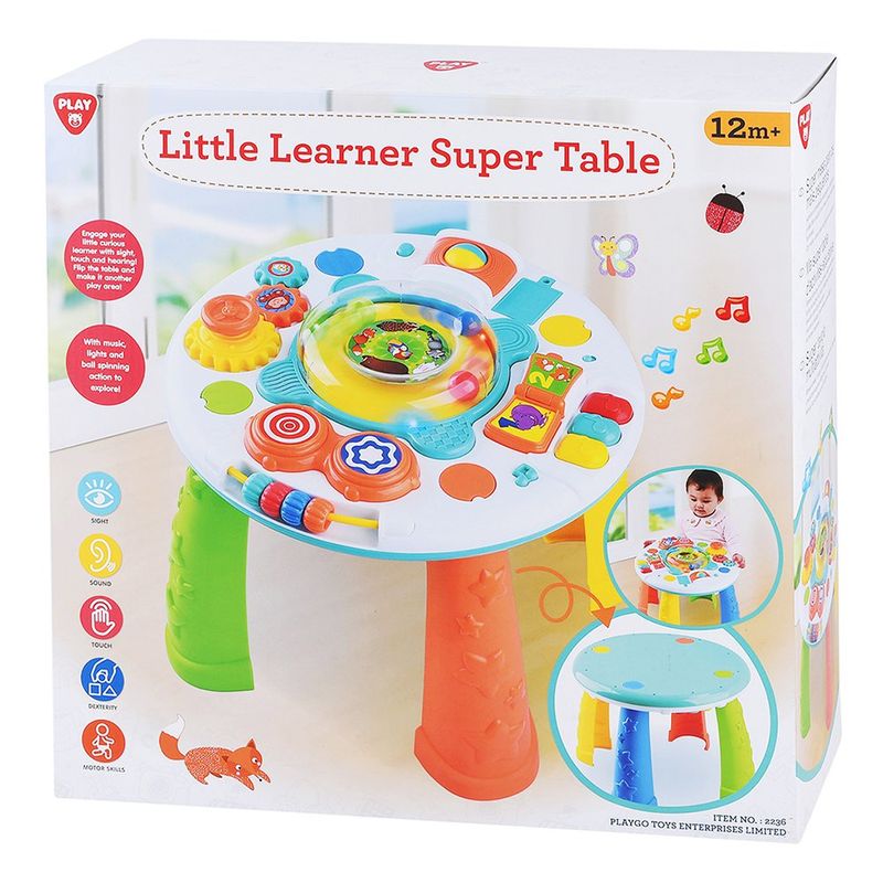 Mesa de Aprendizaje Interactiva Little Learner con Luces y Sonido