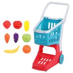 Carrito de Supermercado con Alimentos Multicolor
