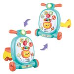 Caminadora Infantil 2 en 1 Ride & Learn Walker con Actividades Interactivas