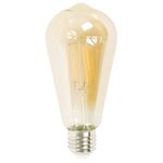 Bombillo Led Filamento Luz Cálida Vintage Modelo ST64 Base E27 de 4 W