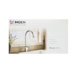 Mezcladora Monomando para Lavatrastos Cromada Grace