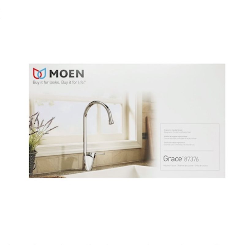 Mezcladora Monomando para Lavatrastos Cromada Grace