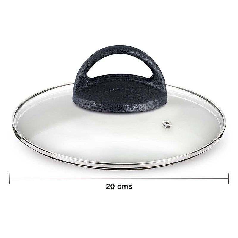Tapa de Vidrio para Ollas y Sartenes de 20 Cm