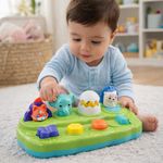 Juguete Pop Up Animales del Bosque Hatch & Giggles Friends Interactivo