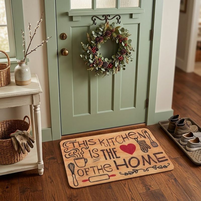 Alfombra de Entrada Diseño Home de 40 x 60 cm