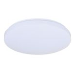 Plafón Led Color Blanco Redondo de Diseño Minimalista de 24 W CCT