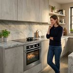 Horno Empotrable a Gas de 60 Plg Acero Inoxidable