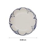 Plato Hondo para Pasta o Sopa Colección Mosaico de 9.4 Plg