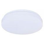 Plafón Led Color Blanco Redondo de Diseño Minimalista de 12 W CCT