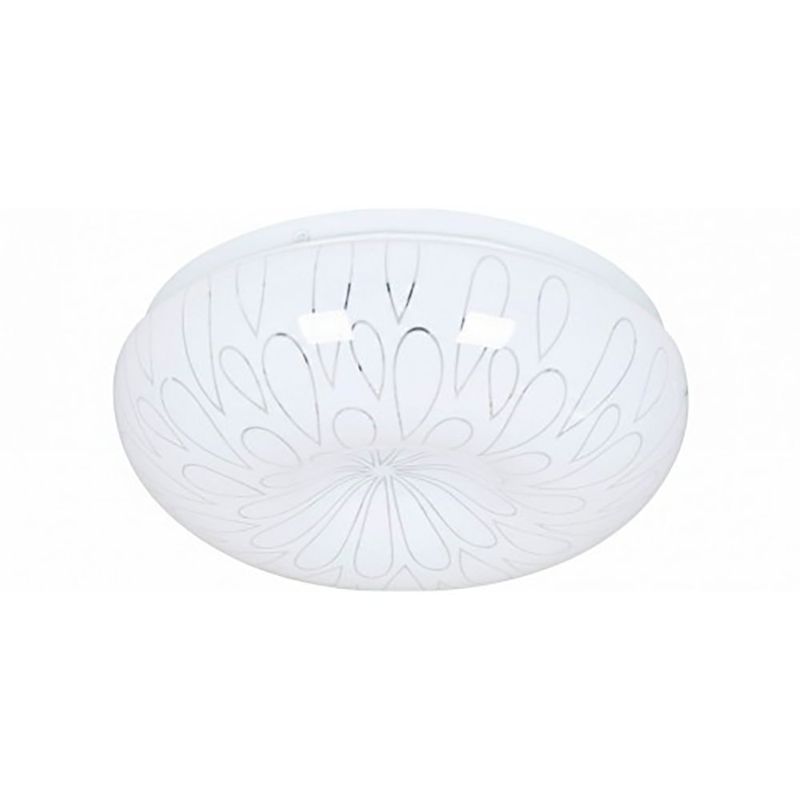 Plafón Led Color Blanco Redondo con Diseño Decorativo de 8 W 2CCT