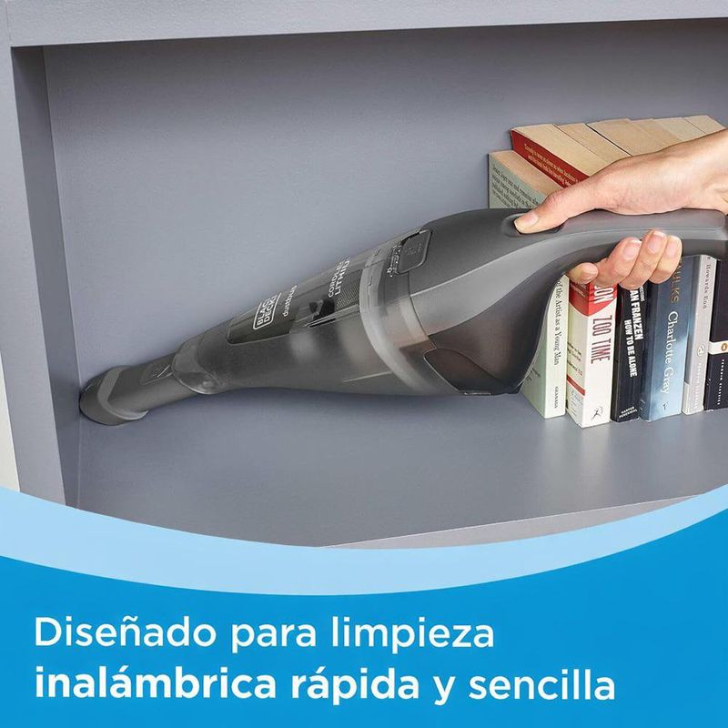 Aspiradora de Mano Black+Decker Dustbuster Inalámbrica Recargable de 7.2 V