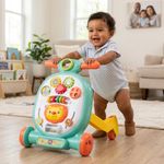 Caminadora Infantil 2 en 1 Ride & Learn Walker con Actividades Interactivas