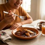 Set de 4 Tenedores para Postre Milán de Acero Inoxidable