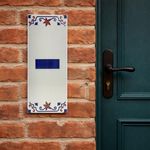 Muro Cerámico Decorativo Guión Color Azul de 7 x 18 cm