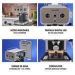 Cafetera para Espresso PowerXL Distinctions Semi Automática de 15 Bares
