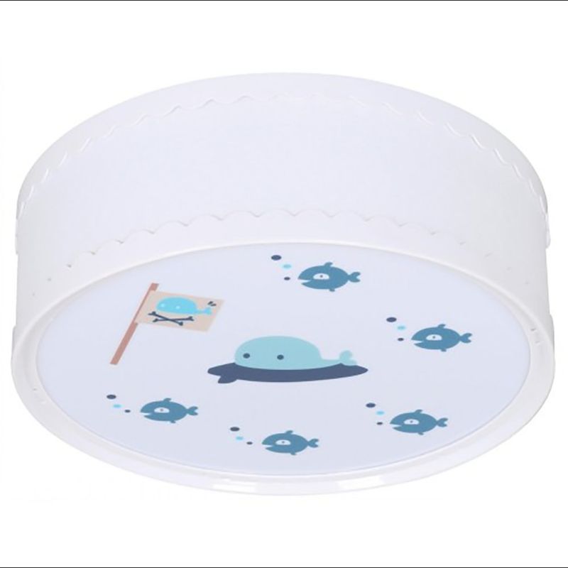 Plafón Infantil con Diseño de Carritos