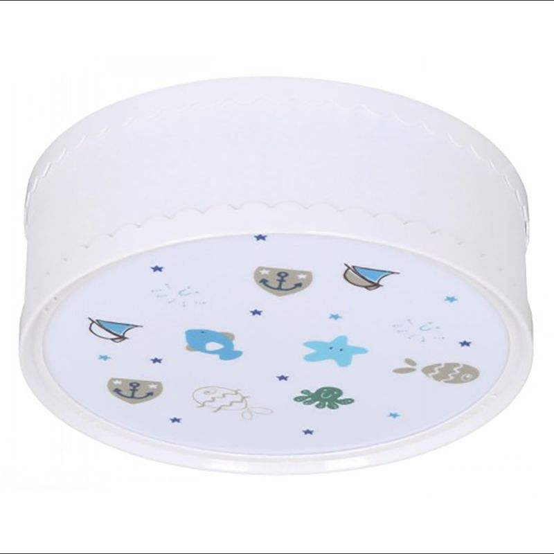 Plafón Infantil con Diseño de Animales Marinos