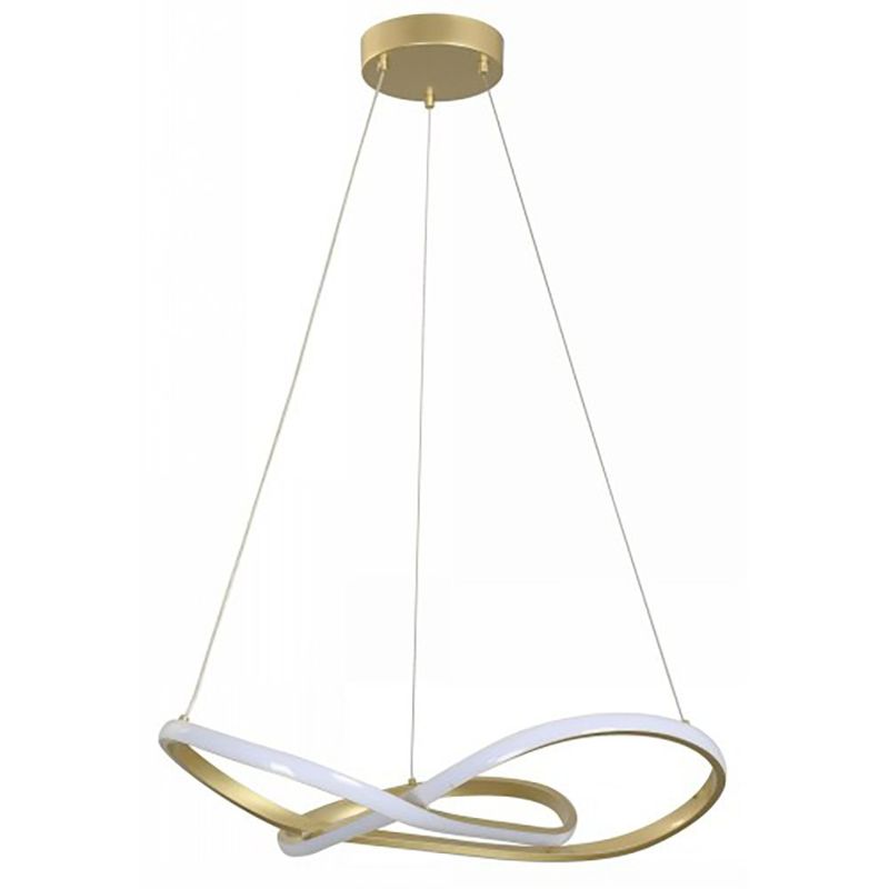 Lámpara de Colgar LED CCT Diseño Tipo Nudo Color Dorado