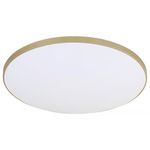 Plafón LED Redondo Color Dorado de 24W CCT