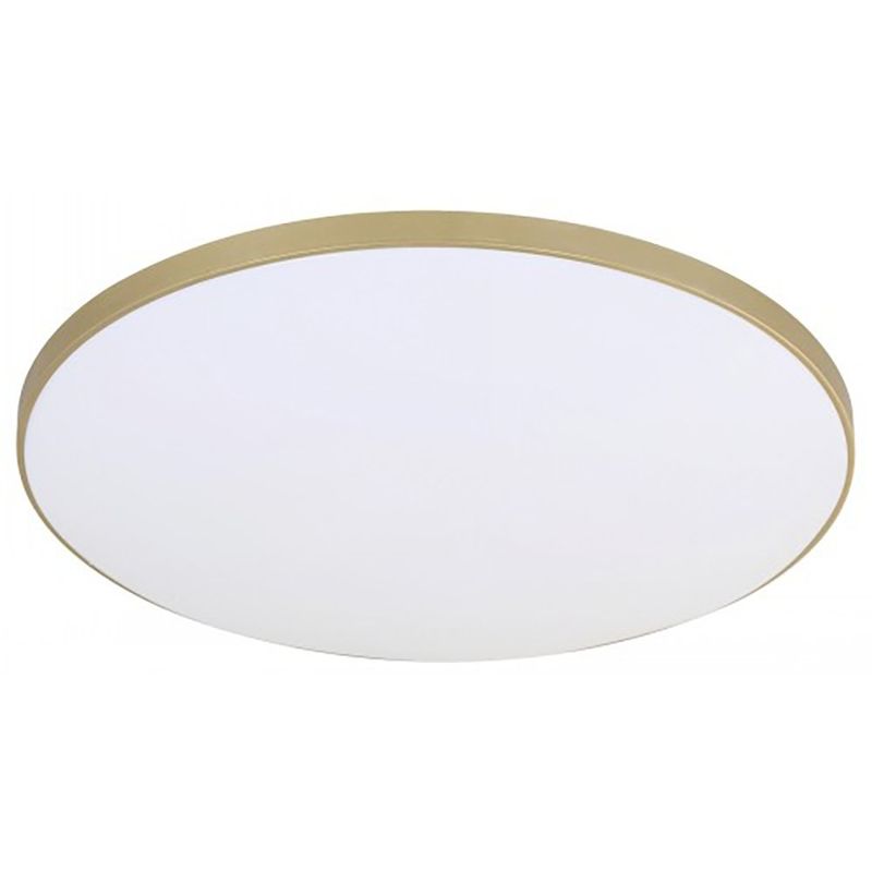 Plafón LED Redondo Color Dorado de 24W CCT