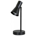Lámpara de Mesa Ajustable Color Negro Mate