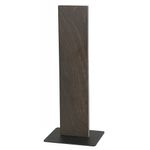 Lámpara de Mesa Lineal Tipo Madera con Luz Cálida