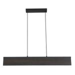 Lámpara de Colgar Lineal Tipo Madera Luz Cálida