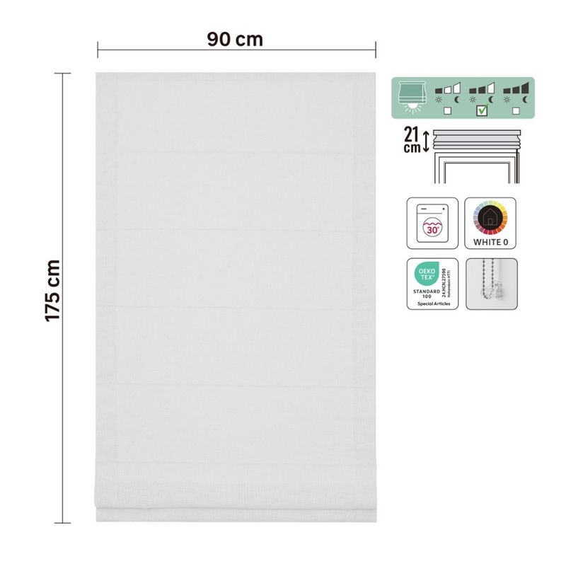 90 x 175 cm