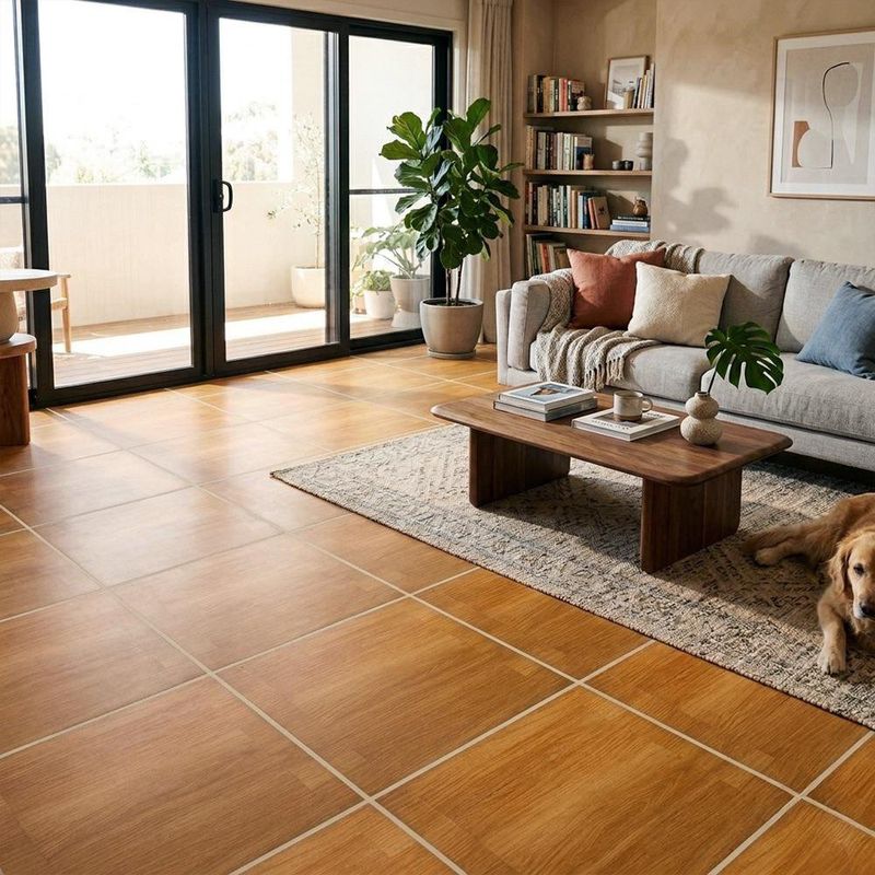 Piso Gres Tala Acabado Mate Color Café  de 60 x 60 cm en Caja de 1.44 m²