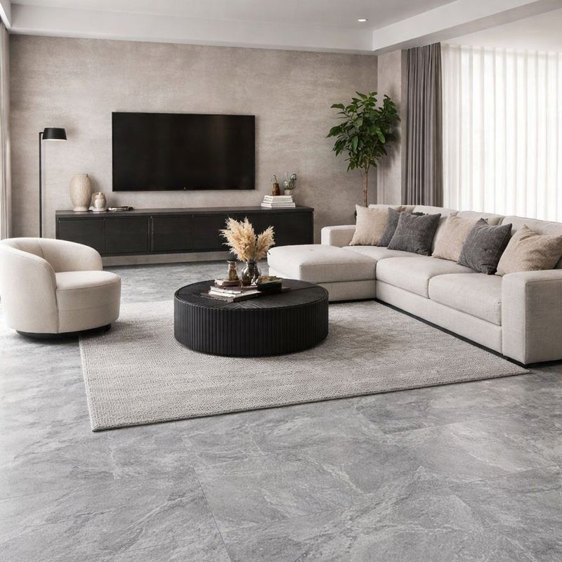 Piso Porcelanato Pizarra Acabado Mate Rectificado 60 x 60 cm en Caja de 1.44 m²