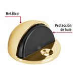 Toper para Puerta Tipo Domo Acabado Dorado
