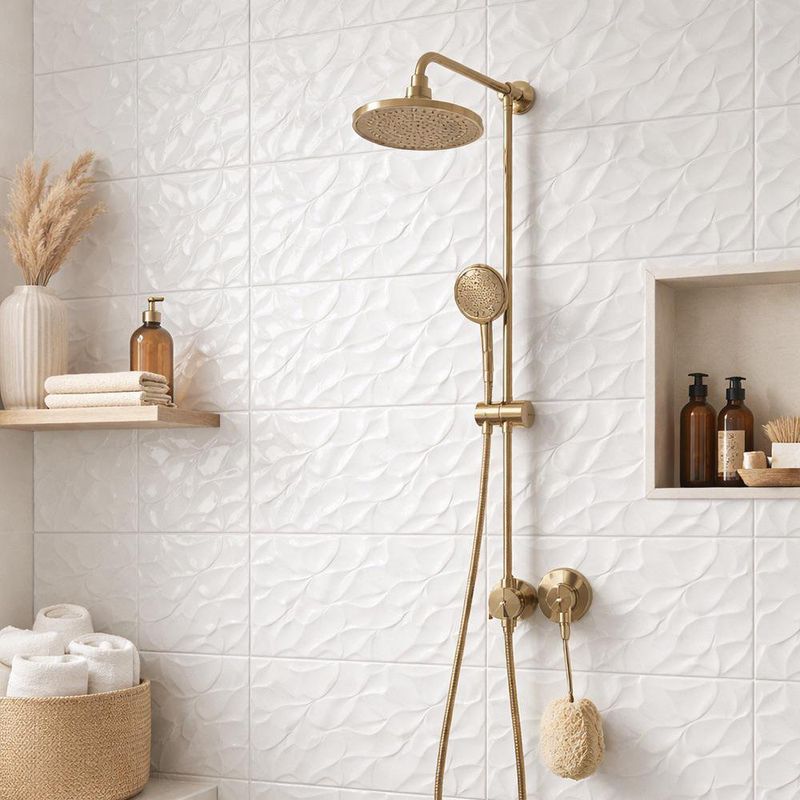 Muro Cerámico Origami Acabado Brillante Color Blanco de 30 x 60 cm en Caja de 1.8 m²