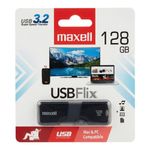 Memoria USB Flix de 128 GB 3.2 Color Negro