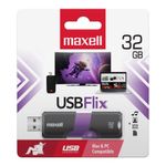 Memoria USB Plug & Play Flix de 32 GB Color Morado