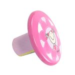 Halador Tipo Botón Infantil Redondo para Mueble de 30 mm Color Rosado