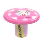 Halador Tipo Botón Infantil Redondo para Mueble de 30 mm Color Rosado