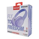 Audífonos de Diadema Inalámbricos Bluetooth MaxPods Últra Livianos Color Lila