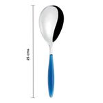 Cuchara para Servir Arroz Feeling Color Azul en Acero Inoxidable
