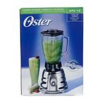 Licuadora Oster 465-15 con Jarra de Vidrio 1.25 l Acabado Cromado
