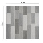Piso Gres Bosco Gris Mate Color Gris de 60 x 60 cm en Caja de 1.44 m²