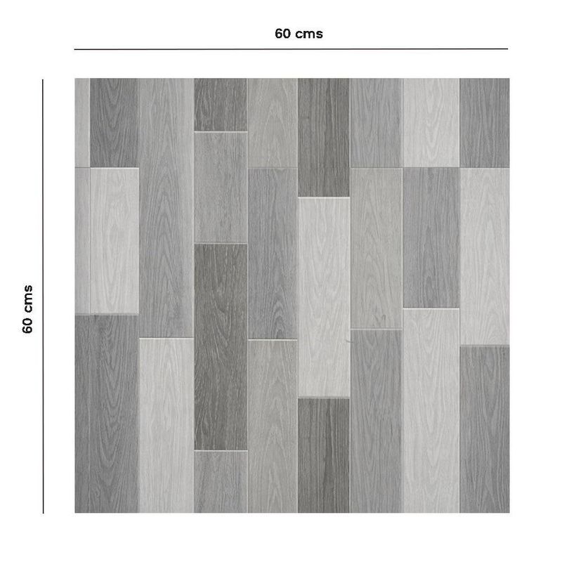 Piso Gres Bosco Gris Mate Color Gris de 60 x 60 cm en Caja de 1.44 m²