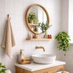 Muro Cerámico Dots Acabado Brillante Color Blanco de 20 x 30 cm en Caja de 1.5 m²