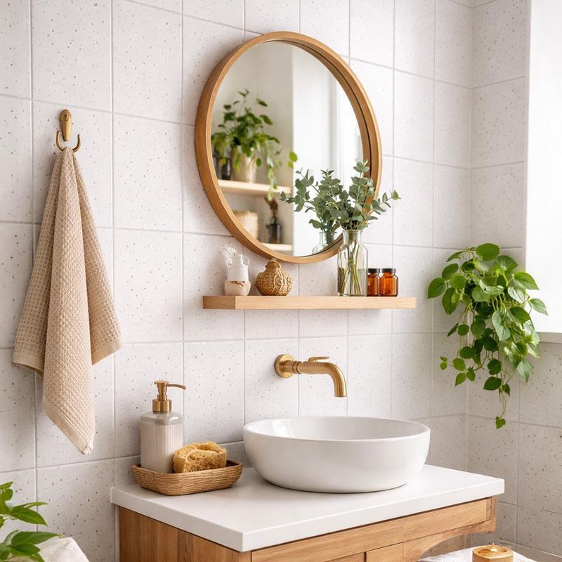 Muro Cerámico Dots Acabado Brillante Color Blanco de 20 x 30 cm en Caja de 1.5 m²