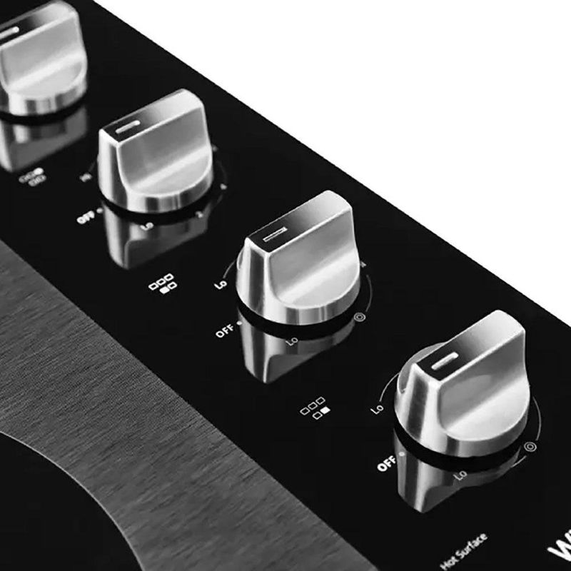 Cooktop Eléctrico Whirpool de Vitrocerámica 30 Plg con 5 Quemadores