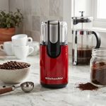 Molino de Café KitchenAid con Cuchillas de Acero Inoxidable Color Rojo