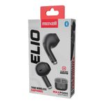 Audífonos Inalámbricos Elio TWS Bluetooth In-Ear con Ultra Bass Color Negro