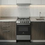 Cocina a Gas Dublín Plus de 4 Quemadores 20 plg Color Gris