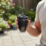 Vaso Térmico Joycup de Doble Pared con Tapadera 350 ml