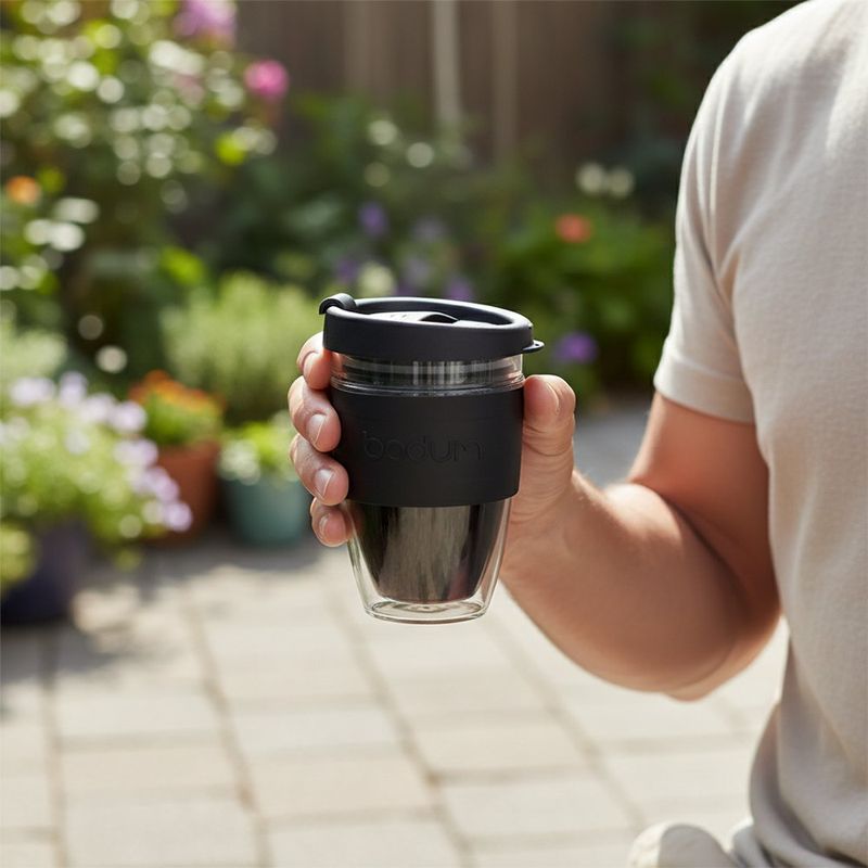 Vaso Térmico Joycup de Doble Pared con Tapadera 350 ml